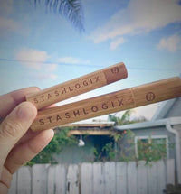 Bamboo StashTube: Small / Stashlogix Logo