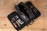 Waterproof Leather Dopp Kit