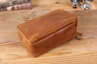 Waterproof Leather Dopp Kit