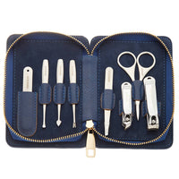 Breed Katana 8-Piece Surgical Stainless Steel Groom Kit: Blue