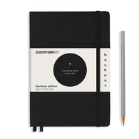 Bauhaus Edition - Hardcover Medium Notebook: Black