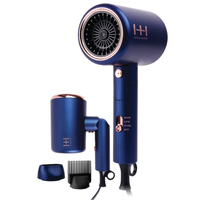 Hot & Hotter Turbo 3500 Foldable Hair Dryer Blue