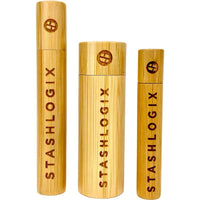 Bamboo StashTube: Wide / Stashlogix Logo