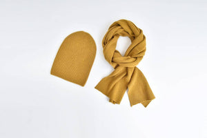 CashWool Scarf - Mustard