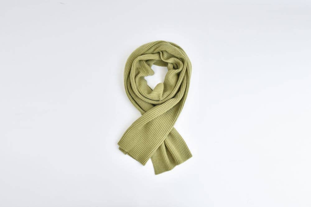 CashWool Scarf - Green