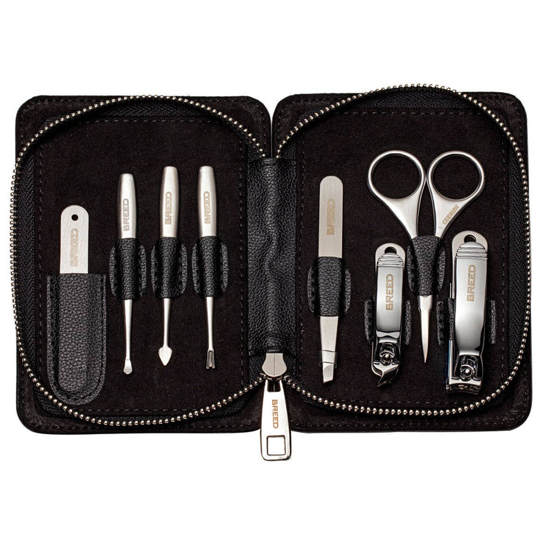 Breed Katana 8-Piece Surgical Stainless Steel Groom Kit: Blue