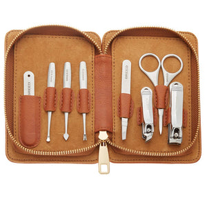 Breed Katana 8-Piece Surgical Stainless Steel Groom Kit: Orange