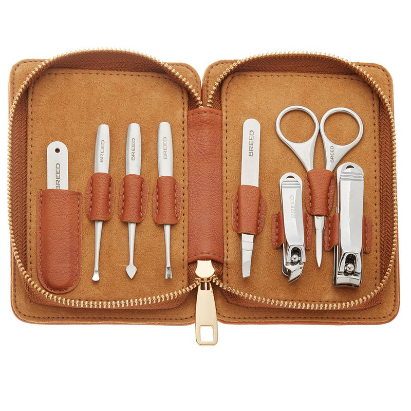 Breed Katana 8-Piece Surgical Stainless Steel Groom Kit: Blue