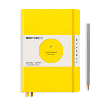 Bauhaus Edition - Hardcover Medium Notebook: Red