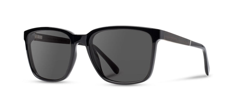 Camp Crag: Black/ Ebony - HD Plus Polarized Grey