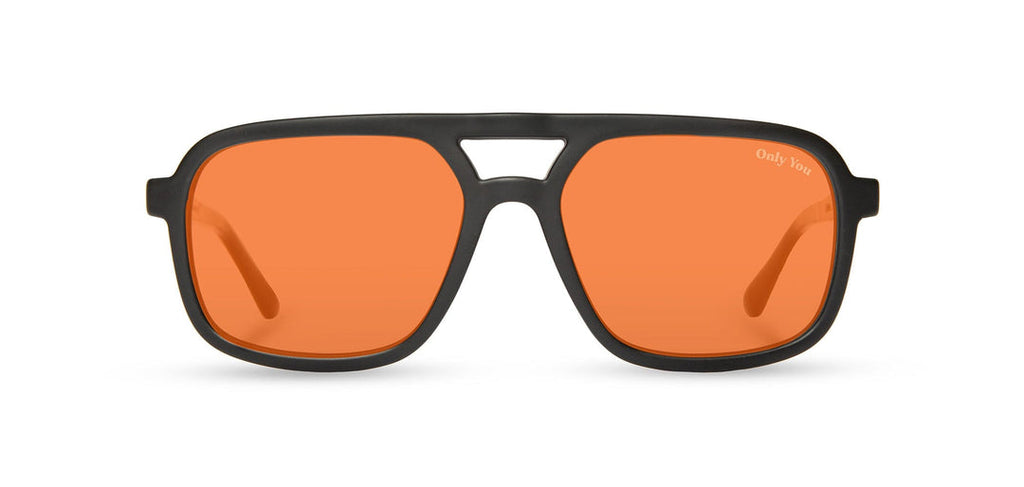 Camp Glacier: Smokey Bear Edition - Matte Black - Amber Polarized