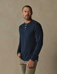 Puremeso Two Button Henley