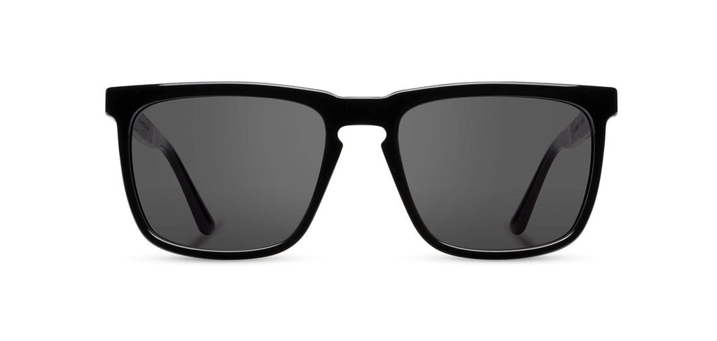 Camp Ridge: Black/ Ebony - Basic Polarized Grey