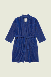 Aquatic Pepper Velour Robe