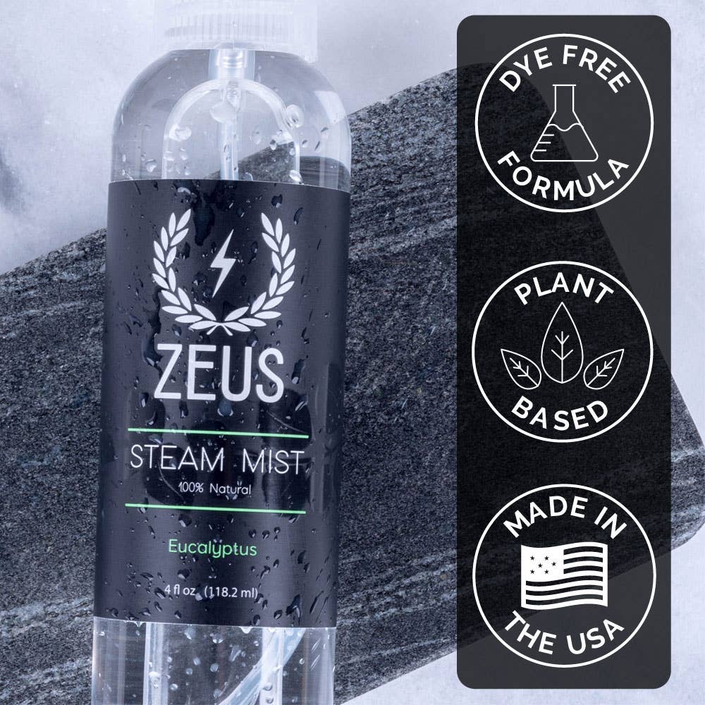 Zeus Shower Steam Mist Spray - Eucalyptus