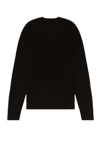 Ribbed Wool Crewneck Sweater